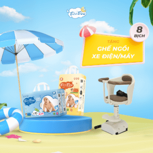 [Mua 8 bịch] Tặng ghế ngồi xe điện/máy