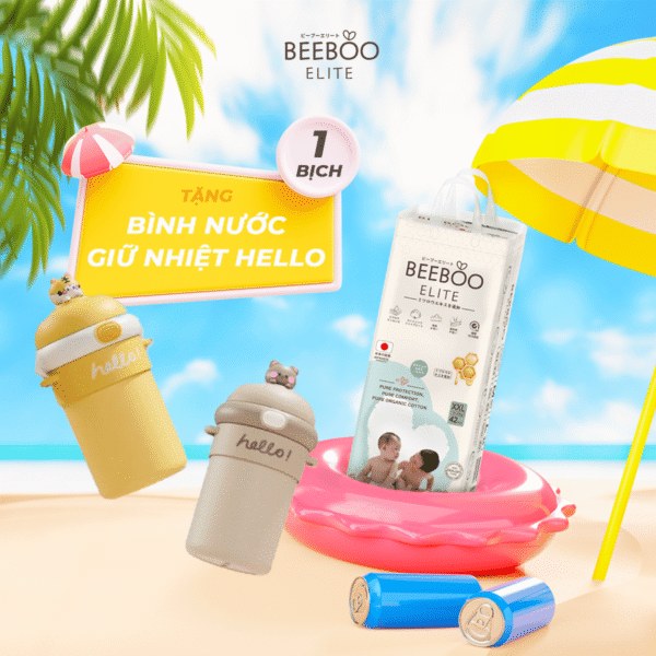 [Mua 1 bịch] Tặng bình nước giữ nhiệt Hello