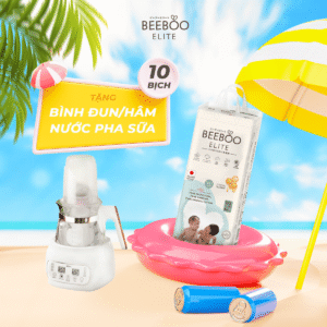 [Mua 10 bịch] Tặng bình đun/ hâm nước pha sữa