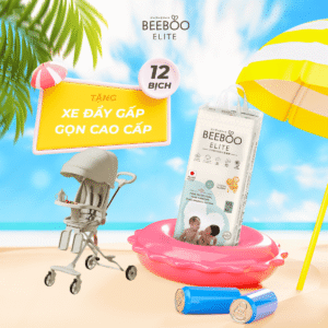 [Mua 12 bịch] Tặng xe đẩy gấp gọn cao cấp
