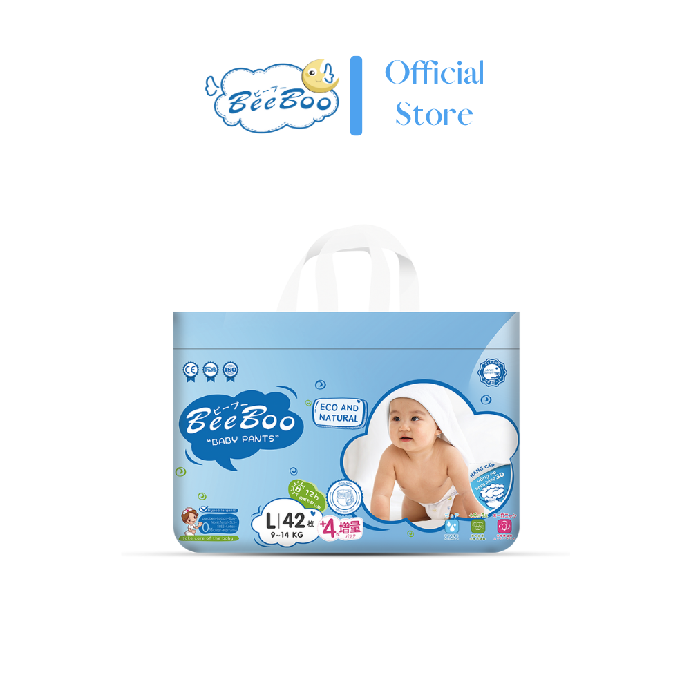 Bỉm Quần BeeBoo - BeeBoo - Bỉm thiên nhiên - Niềm tin yêu của mẹ